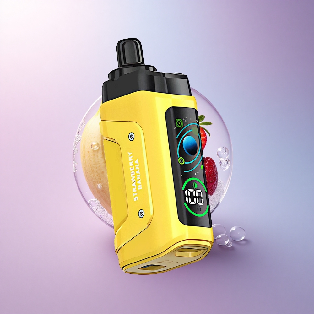 Razz Bar 45000 Puffs Erdbeer-Banane Typ-C Aufladbar 20 mg/ml Nikotin