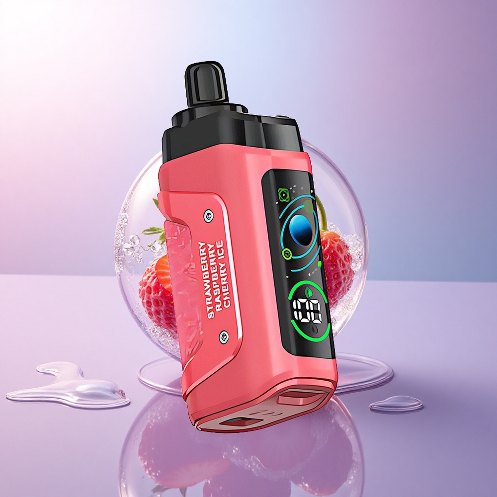 Razz Bar 45000 Puffs Erdbeer-Kirsch-Eis mit 20 mg Nikotin und 650 mAh