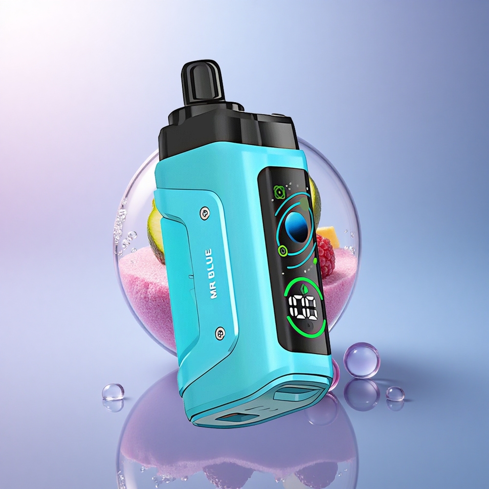 Razz Bar 45000 Puffs Herr Blau 20 mg Nikotin Typ-C 650 mAh