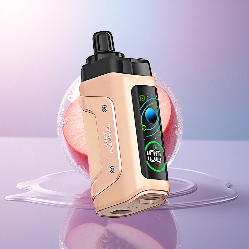 Razz Bar 45000 Puffs Saftiger Pfirsich Eis mit 20 mg/ml Nikotin und 650 mAh