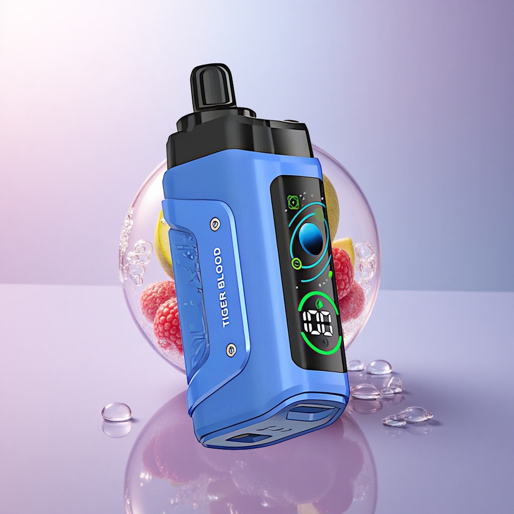 Razz Bar 45000 Puffs Tigerblut Typ-C 650 mAh Netzspule