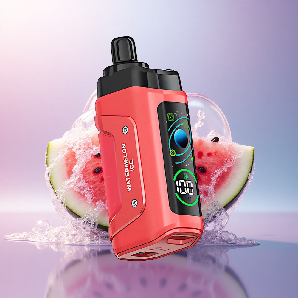 Razz Bar 45000 Puffs Wassermelone-Eis Typ-C 650 mAh 20 mg Nikotin