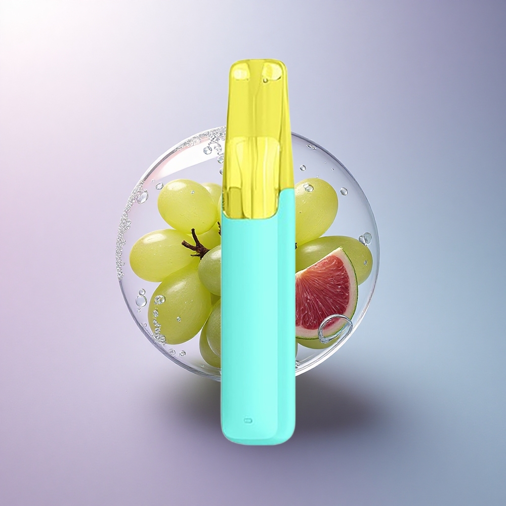 Snowplus Dash 4000 Puffs Grüne Traube Keramik 530 mAh 5% Nikotin