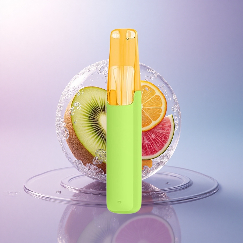 Snowplus Dash 4000 Puffs Kiwi-Eis mit Keramik-Zerstäuber und 530 mAh