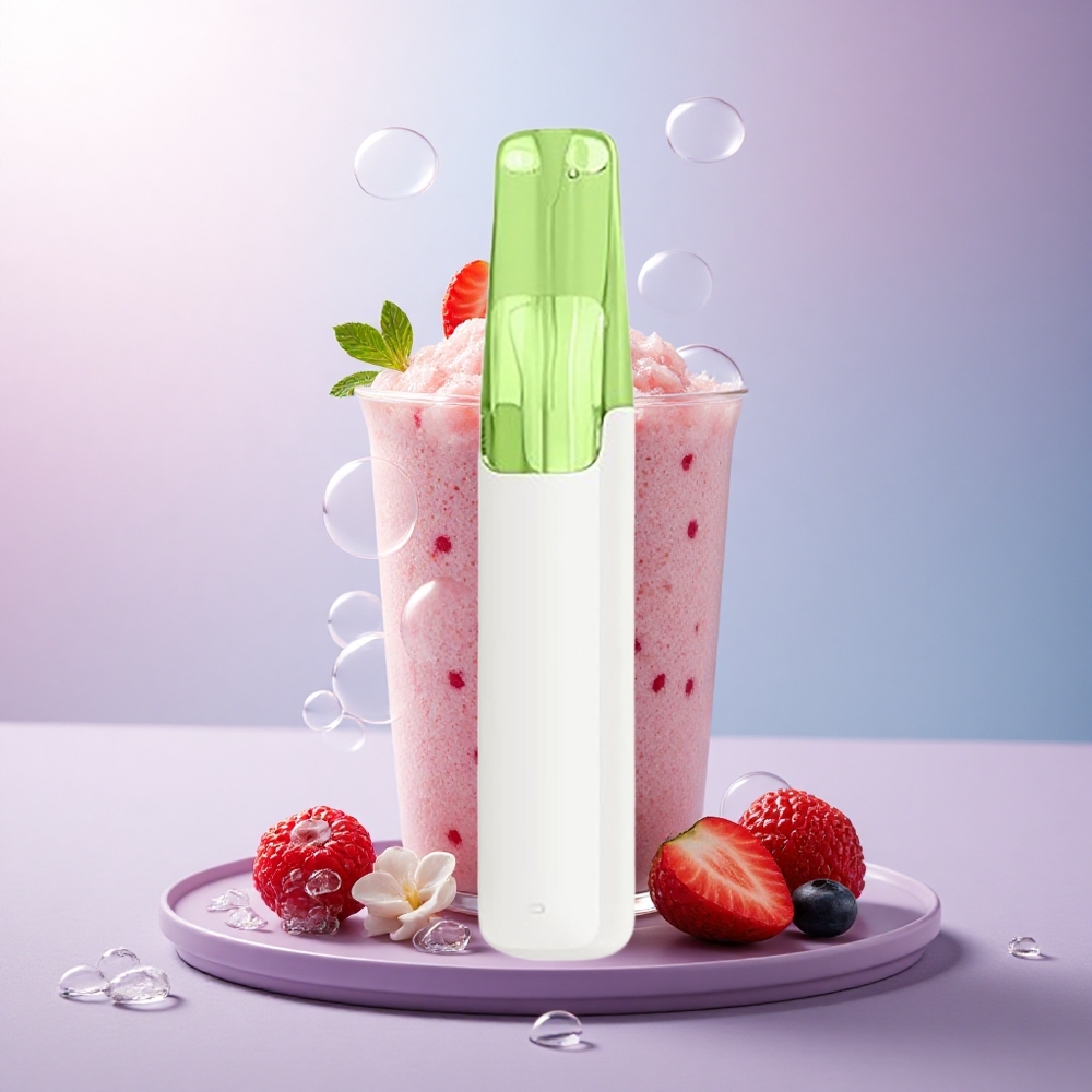 Snowplus Dash 4000 Puffs Matcha-Smoothie mit Keramik-Atomizer und 530 mAh