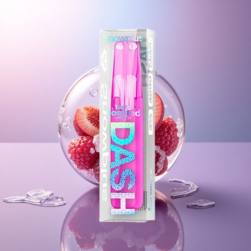 Snowplus Dash 4000 Puffs Rotwein-Eis Keramik 530mAh 5% Nikotin