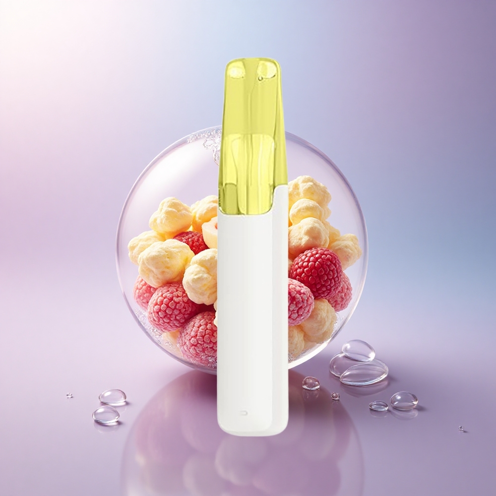 Snowplus Dash 4000 Puffs Vanille-Popcorn mit Keramik-Atomizer und 530 mAh