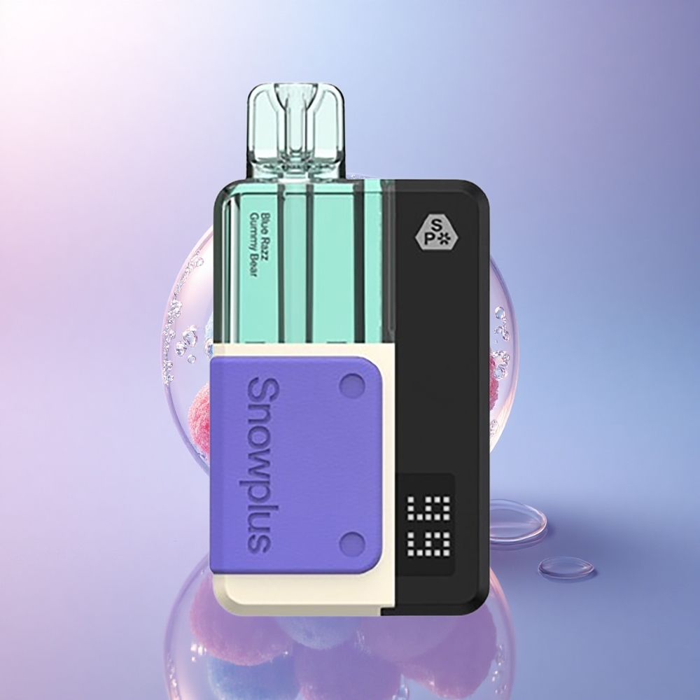 Snowplus Swift 5000 Puffs Blaue Himbeer-Gummibärchen Dual Mesh 1000 mAh