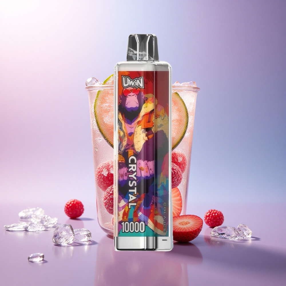 Uwin Crystal 10000 Puffs Cola Eis mit RGB-Lichtern und 650mAh