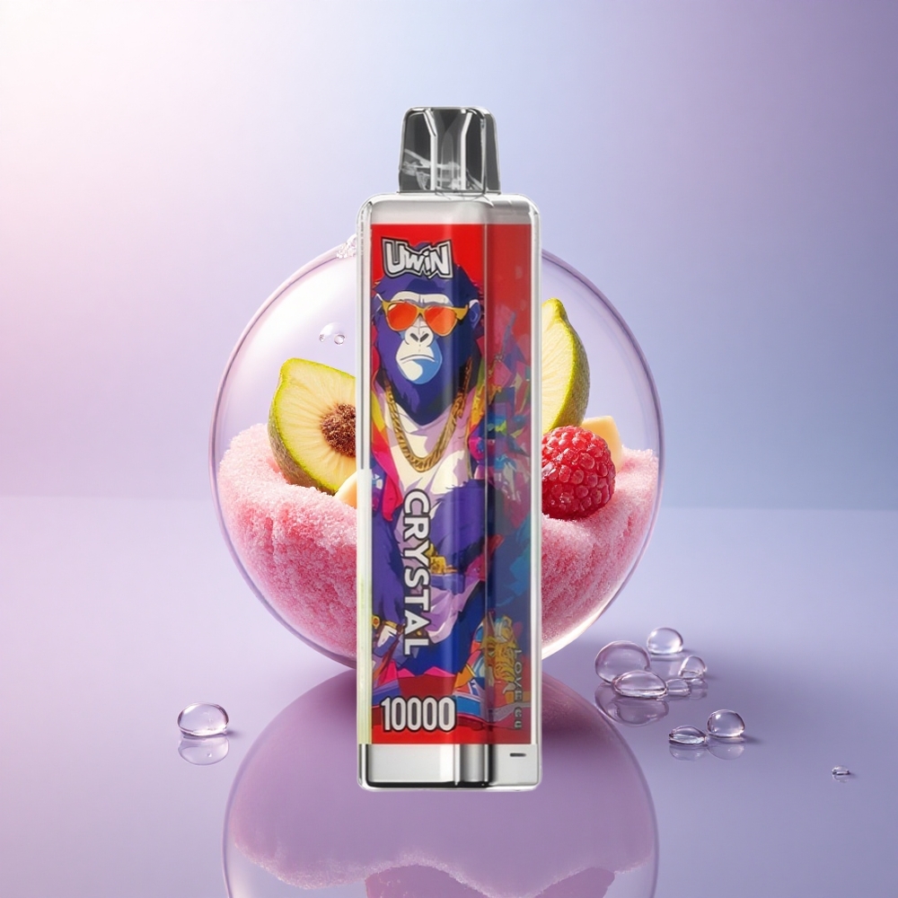 Uwin Crystal 10000 Puffs Liebe 66 Neonlicht mit 5% Nikotin und 650mAh