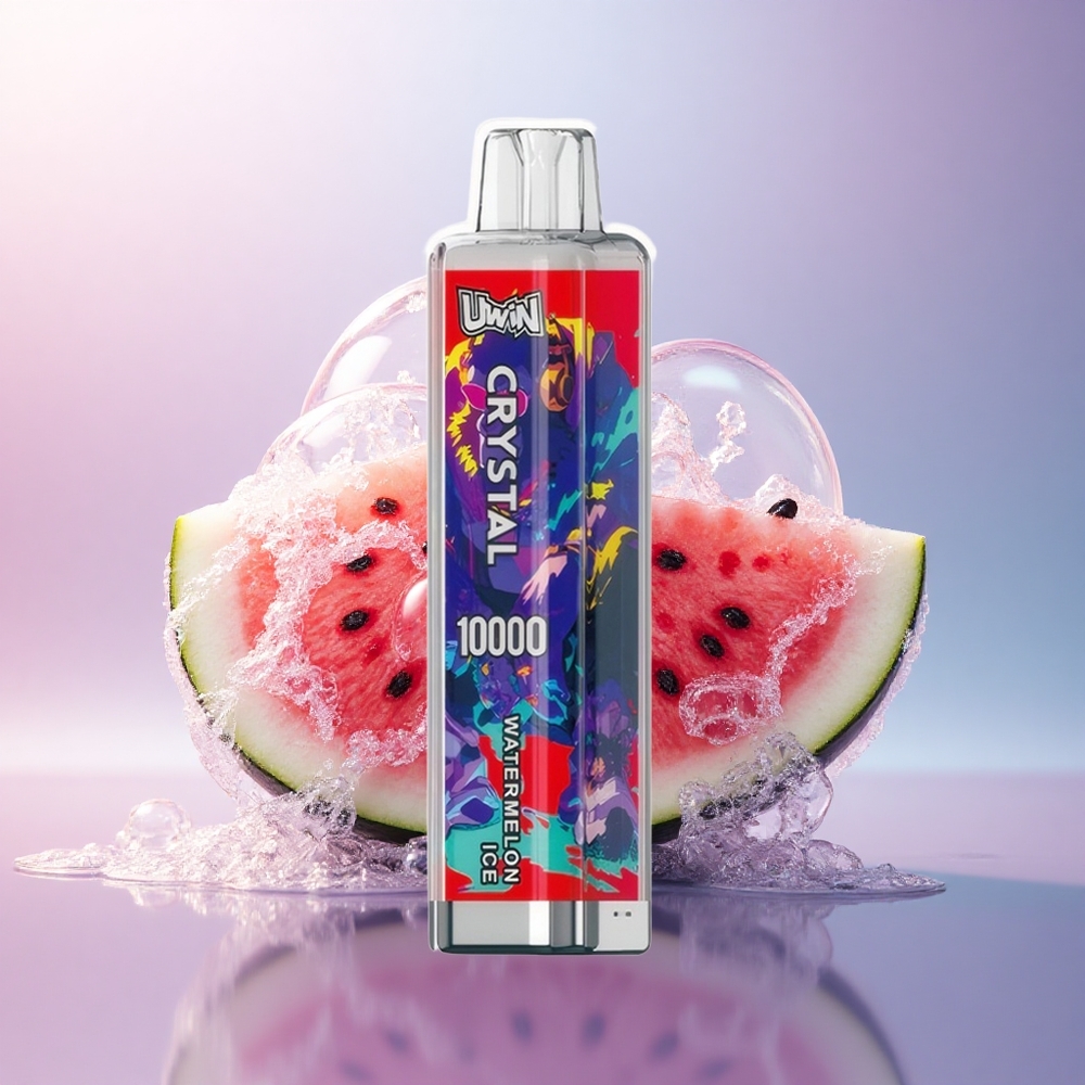 Uwin Crystal 10000 Puffs Wassermelone Eis 18ml RGB 650mAh