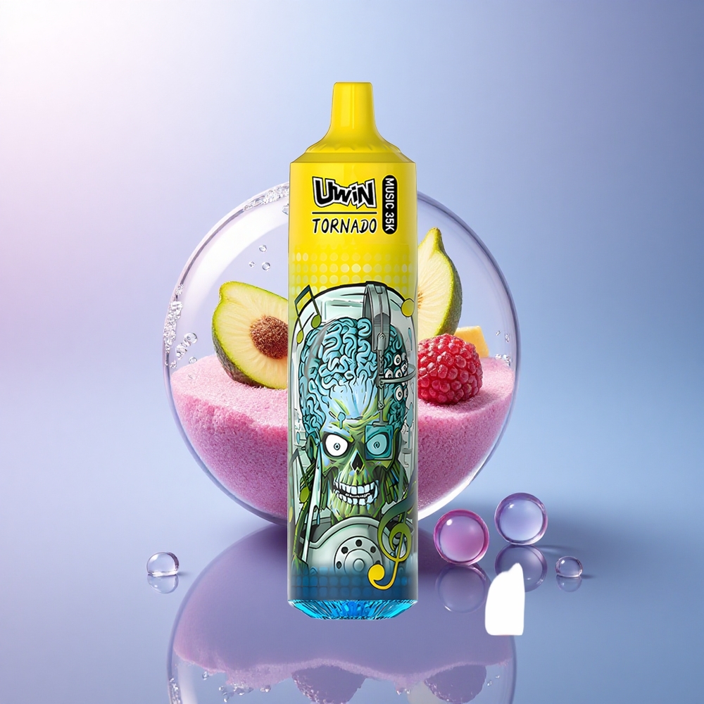 Uwin Tornado 35K Music Puffs Herr Blau 600mAh Typ-C Netz