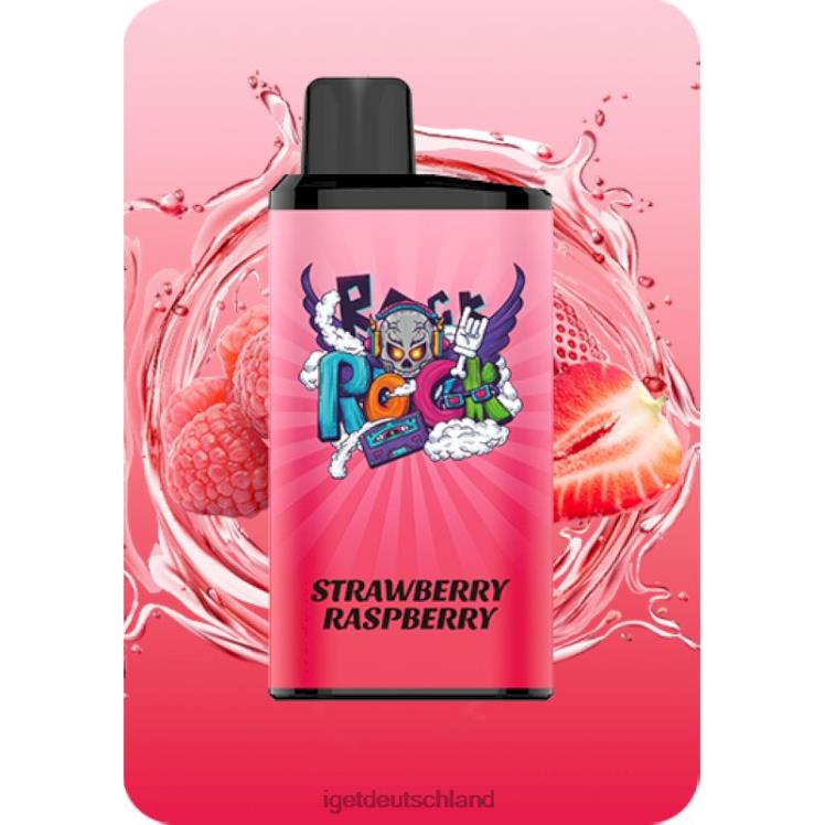 Iget Vape Berlin V68B87 - IGET Bar Profi Erdbeer-Himbeere