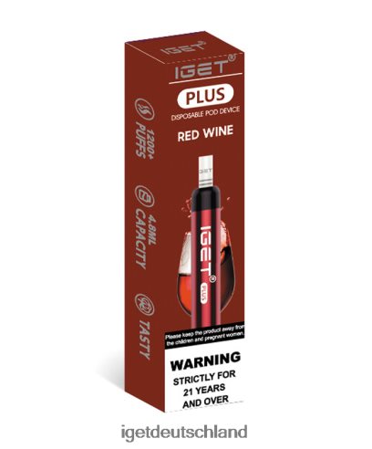 Iget Vape Berlin - iget plus 8DP2BJ40 Rotwein