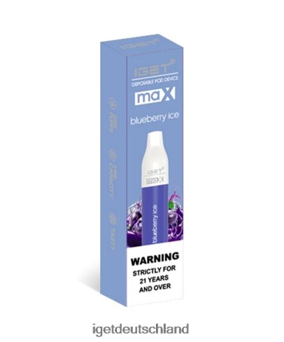 Iget Vape - iget max 8DP2BJ79 Blaubeereis