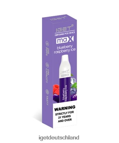 Iget Bar - iget max 8DP2BJ80 Blaubeer-Himbeer-Eis