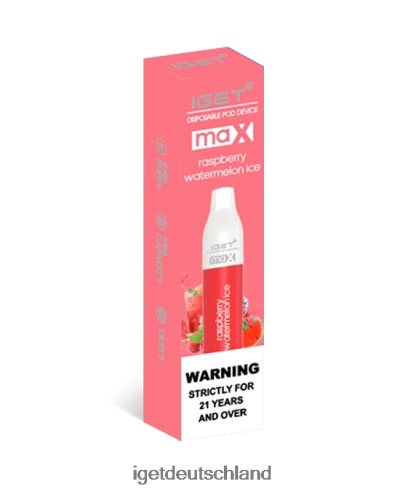 Iget Bar - iget max 8DP2BJ90 Himbeer-Wassermelonen-Eis