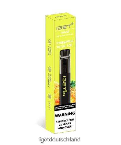 Iget Vape Germany - Ich werde König 8DP2BJ112 Ananassafteis