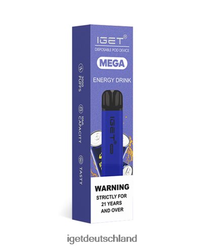 Iget Bar Germany - iget mega 8DP2BJ128 Energiegetränk