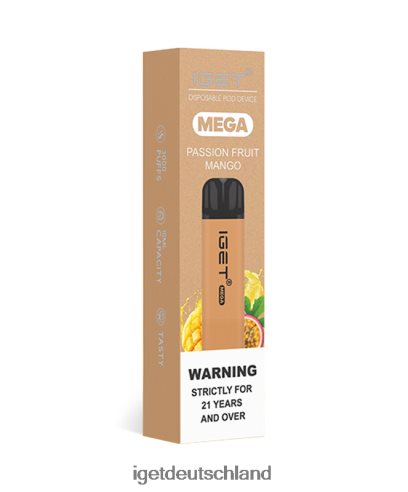 Iget Vape Germany - iget mega 8DP2BJ137 Passionsfrucht-Mango