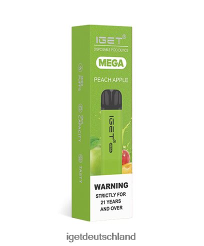 Iget Bar Germany - iget mega 8DP2BJ138 Pfirsichapfel