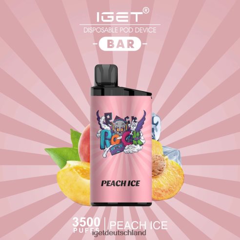 Iget Bar Germany - Iget-Riegel – 3500 Züge 8DP2BJ452 Pfirsicheis