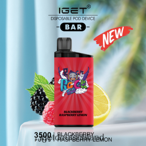 Iget Deutschland - Iget-Riegel – 3500 Züge 8DP2BJ643 Brombeere, Himbeere, Zitrone