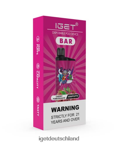 Iget Bar - iget bar 8DP2BJ155 Kirschgranatapfel