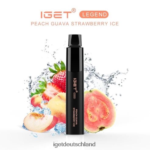 Iget Deutschland - iget-Legende – 4000 Züge 8DP2BJ651 Pfirsich-Guava-Erdbeer-Eis
