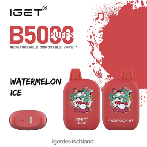 Iget Bar Germany - iget b5000 8DP2BJ307 Wassermeloneneis