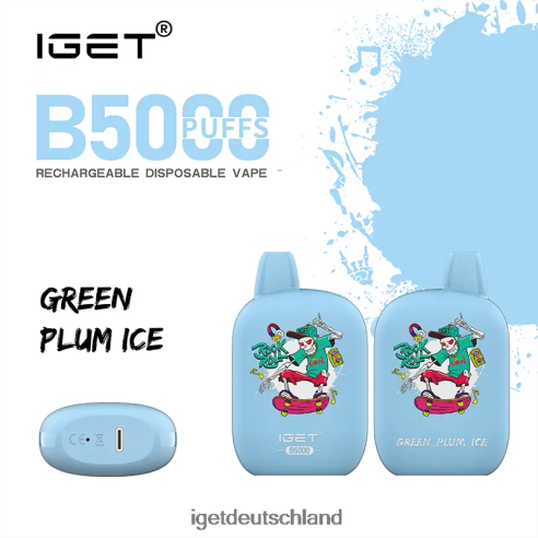 Iget Bar Online - iget b5000 8DP2BJ311 grünes Pflaumeneis