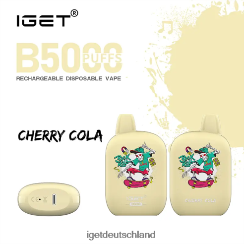 Iget Vape Germany - iget b5000 8DP2BJ316 Kirschcola