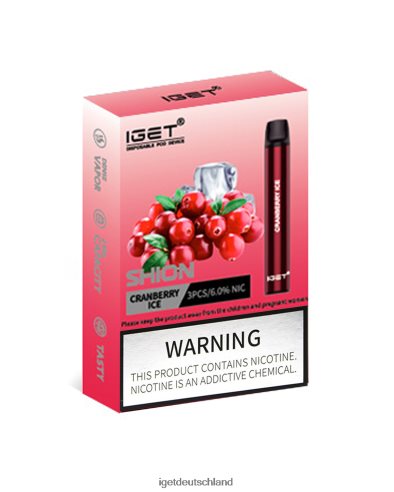 Iget Bar - 3 x Iget Shion 8DP2BJ12 Cranberry-Eis