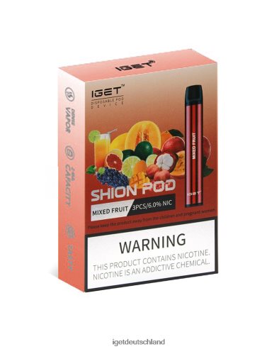 Online Iget Vapes - 3 x Iget Shion 8DP2BJ20 gemischte Beeren