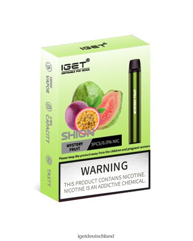 Iget Vape - 3 x Iget Shion 8DP2BJ21 geheimnisvolle Frucht