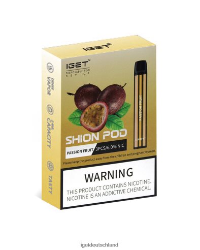 Iget Bar - 3 x Iget Shion 8DP2BJ22 Passionsfrucht