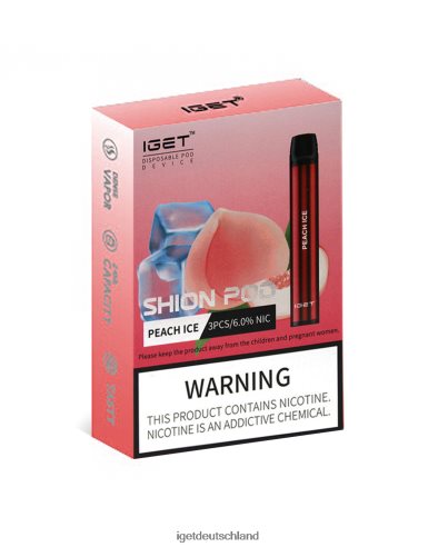 Iget Deutschland - 3 x Iget Shion 8DP2BJ23 Pfirsicheis