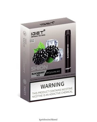 Iget Deutschland - 3 x Iget Shion 8DP2BJ3 Brombeereis